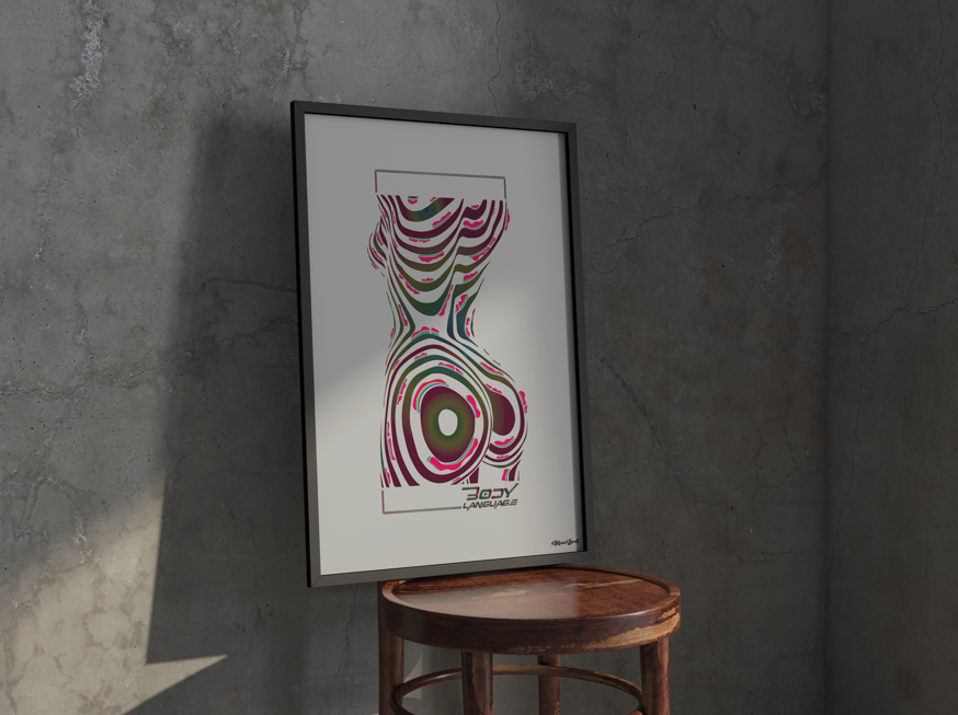 Affiche design - BODY LANGUAGE