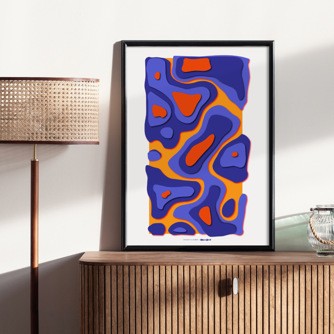Affiche design - MAGMA CALIFORNIA