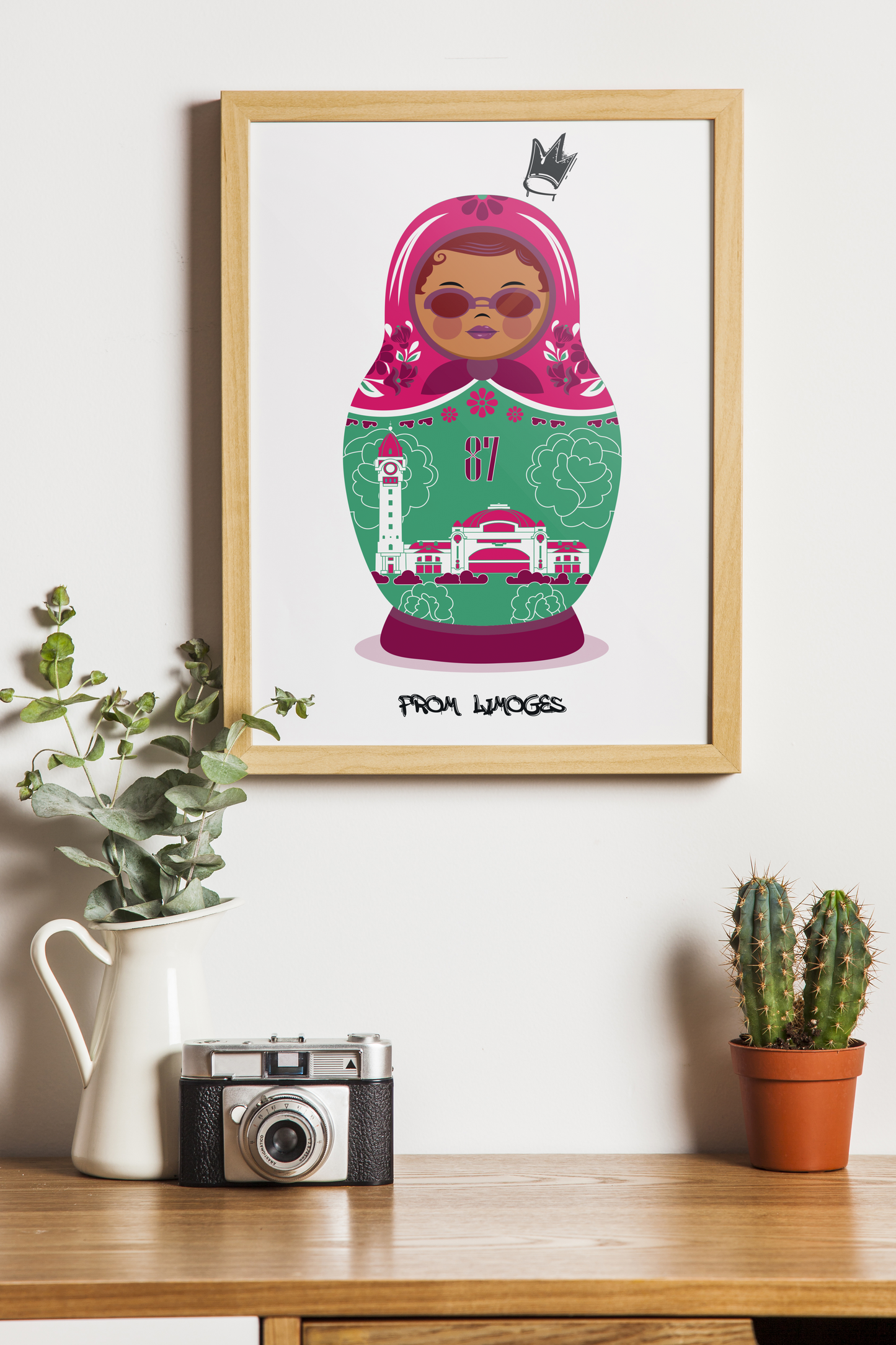 Affiche design - Matriochka From Limoges 3