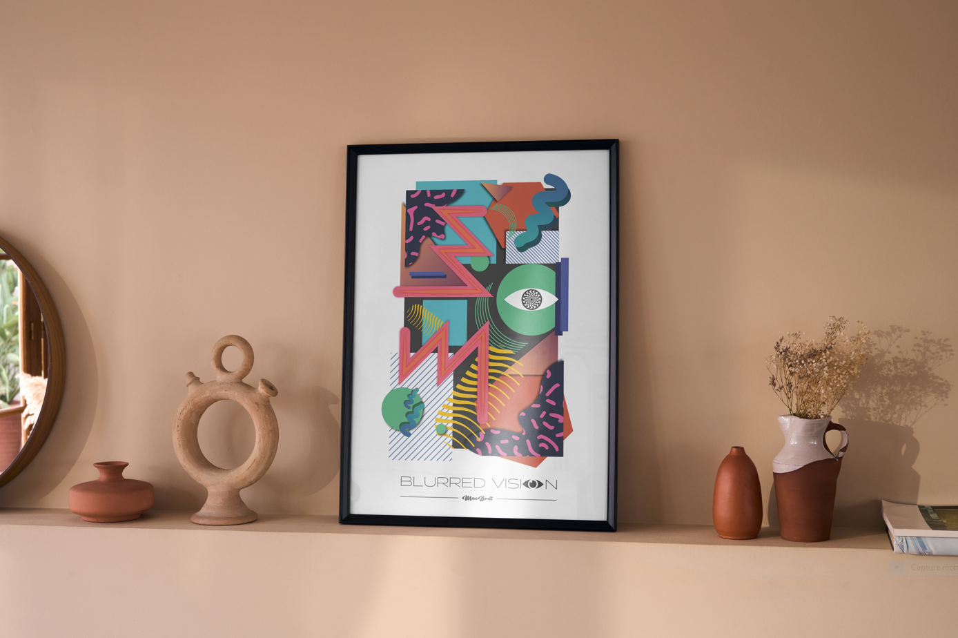 Affiche design - BLURRED VISION 1