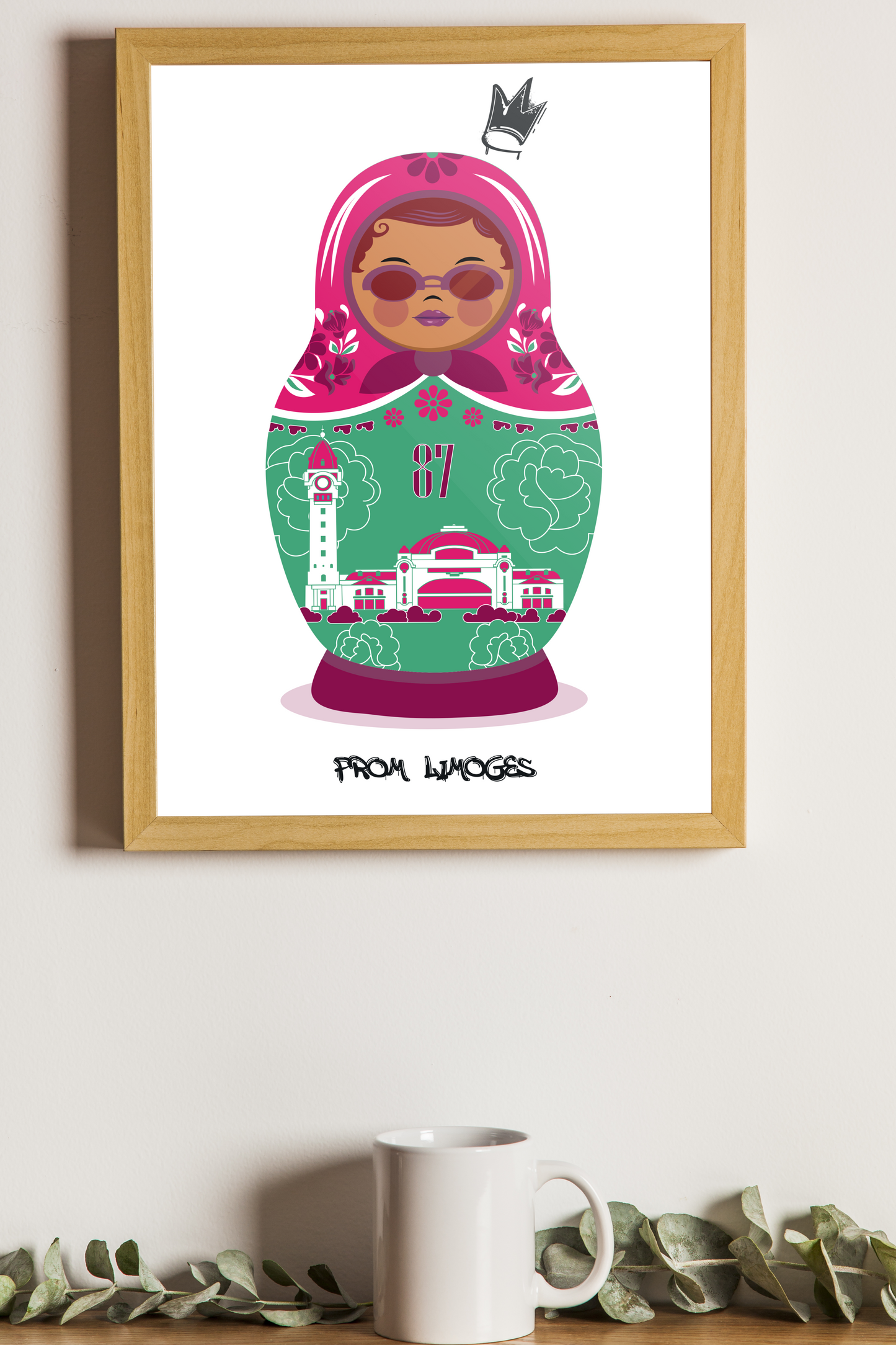 Affiche design - Matriochka From Limoges 3